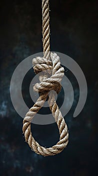 Rope With Hanging Knot for Various Uses and Applications