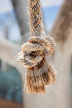 Rope Knot Closeup