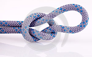 Rope knot with loop