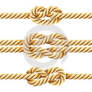 Rope knots photo