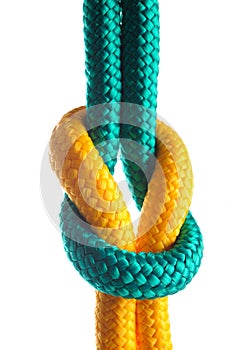 Rope with marine knot