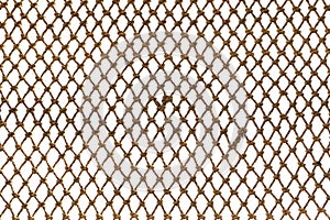 Rope Net with knots Isolated, Fishnet