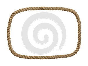 Rope Rectangle Frame photo