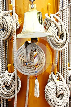 Rope and ring bell