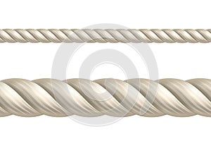 Rope, seamless vector