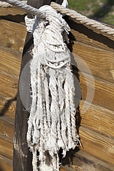 Rope on the ship