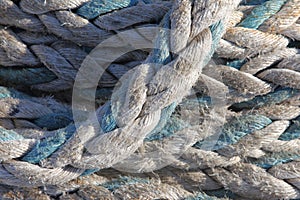 Rope of a ship
