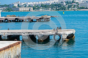 Rope pier sea water travel bollard marina dock port wharf, concept vessel recreation in scenic for iron moor, ship free