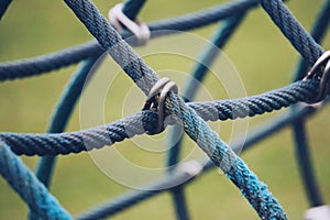 Rope web texture pattern