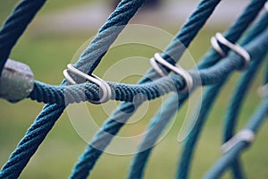 Rope web texture pattern
