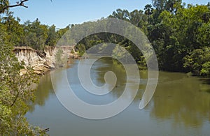 Roper River landscape in Top End Australia