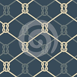 Ropes background blue