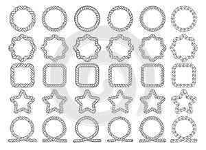 Ropes frames collection