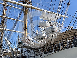 ropes and mast photo