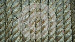 A ropes texture detail