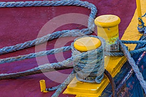 Ropes on Workboat