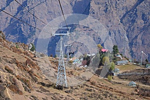 Ropeway of Auli hillstation