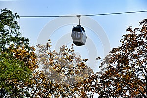 Ropeway in Barcelona