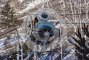 The ropeway engine