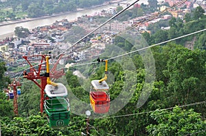 Ropeway In Haridwar.