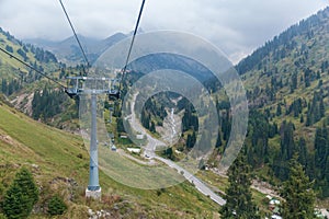 Ropeway in Kazahstan