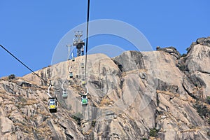 Ropeway Ride to the top