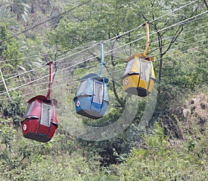 Ropeway in Sahastrdhara Beautyful Hill station Dehradun DehradunIndia Uttrakhand.