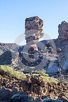 Roque Cinchado in Parque Nacional del Teide, Tenerife