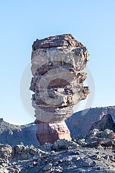 Roque Cinchado in Parque Nacional del Teide, Tenerife