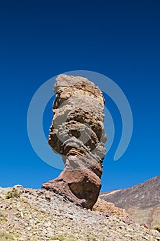 Roque Cinchado in Tenerife, Spain