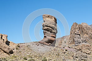 Roque Cinchado in Tenerife, Spain