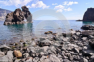 Roque de Bonanza beach in El Hierro