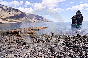 Roque de Bonanza beach in El Hierro