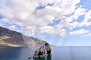 Roque de Bonanza beach in El Hierro