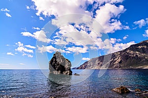 Roque de Bonanza beach in El Hierro