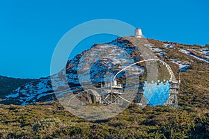 Roque de los Muchachos Observatory at La Palma, Canary Islands, Spain