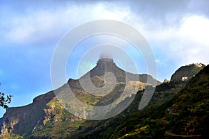 Roque de Taborno in the Anaga mountain range photo