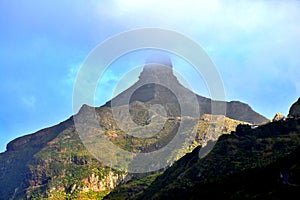 Roque de Taborno in the Anaga mountain range photo