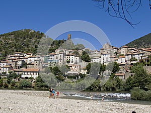 Roquebrun in the Languedoc photo