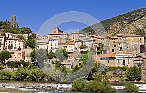 Roquebrun in the Languedoc photo