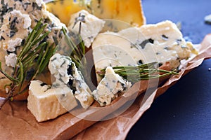 Roquefort cheese composition