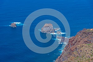 Roques de Salmor at El Hierro, Canary islands, Spain photo