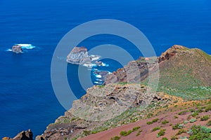 Roques de Salmor at El Hierro, Canary islands, Spain photo