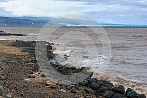 Roquetas de Mar. Stormy weather photo