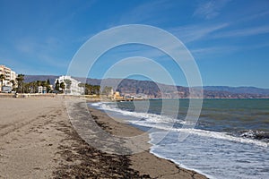 Roquetas del Mar beach Costa de AlmerÃÂ­a, AndalucÃÂ­a Spain photo