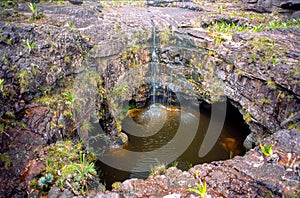 Roraima Tepui Top sinkhole