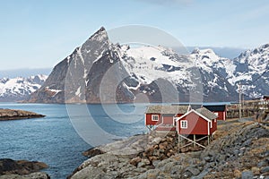 Rorbu cottages, Lofoten, Norway