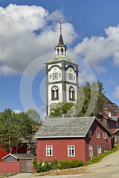 Roros an herritage city in North-Norway