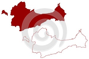 Rorschach District (Switzerland, Swiss Confederation, Canton of St Gall, St. Gallen or Sankt Gallen)
