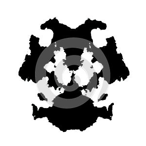 Rorschach inkblot photo